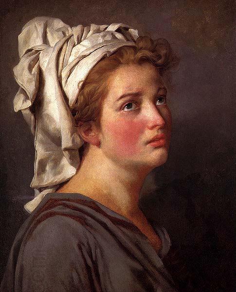 Jacques-Louis David Louis David Portrait Of A Young Woman In A Turban China oil painting art